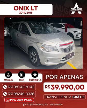 CHEVROLET ONIX 1.0 MPFI LT 8V FLEX 4P MANUAL
